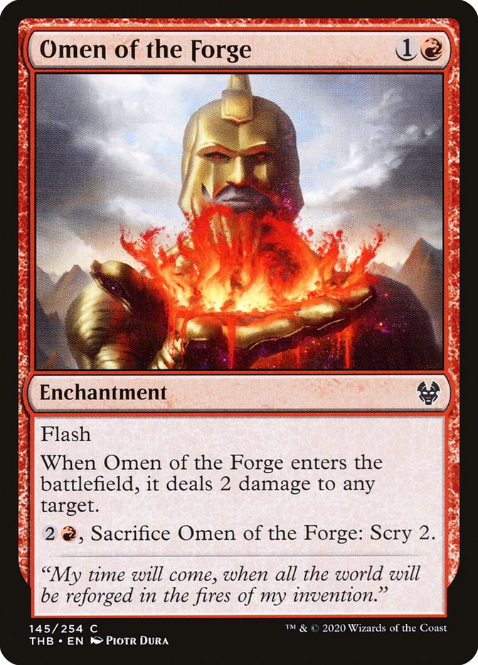 Omen of the Forge [Theros Beyond Death] | Silver Goblin