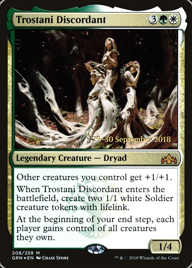 Trostani Discordant [Guilds of Ravnica Prerelease Promos] | Silver Goblin