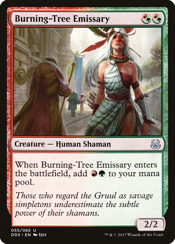 Burning-Tree Emissary [Duel Decks: Mind vs. Might] | Silver Goblin