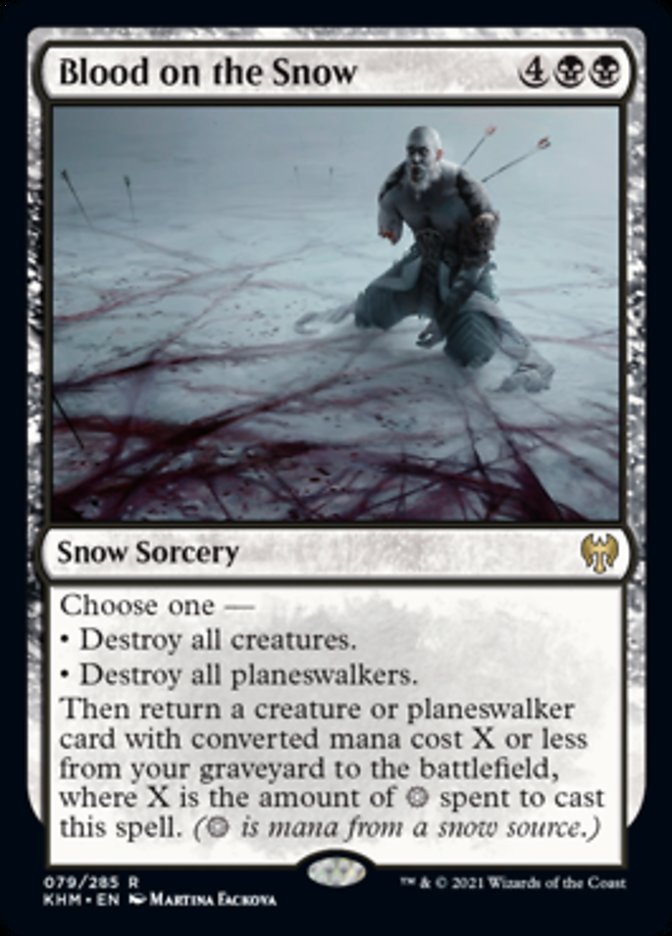 Blood on the Snow [Kaldheim] | Silver Goblin