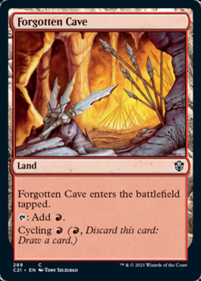 Forgotten Cave [Commander 2021] | Silver Goblin