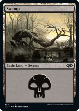 Swamp (104) [Jumpstart 2022] | Silver Goblin