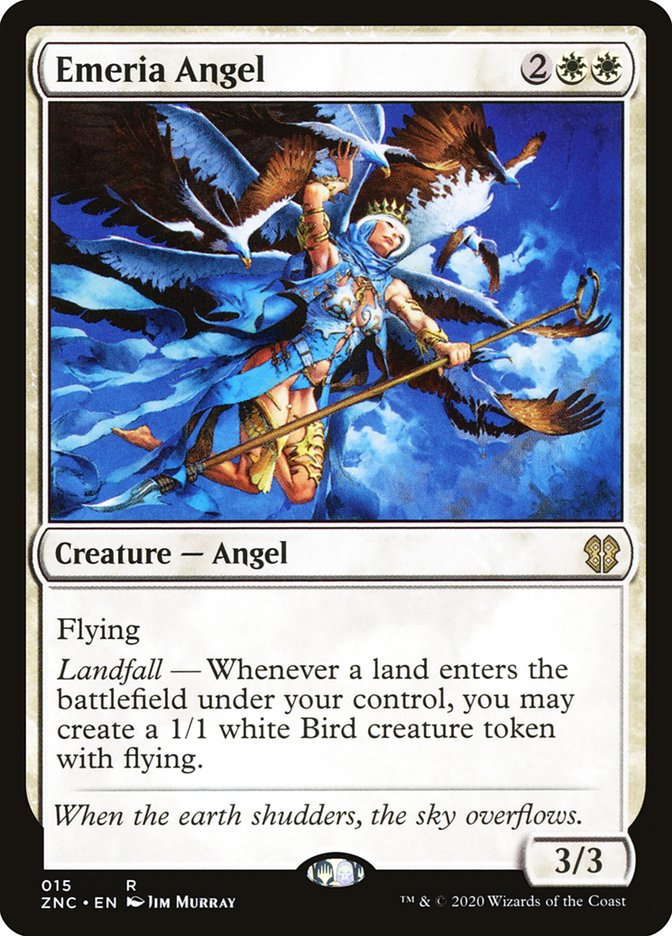 Emeria Angel [Zendikar Rising Commander] | Silver Goblin