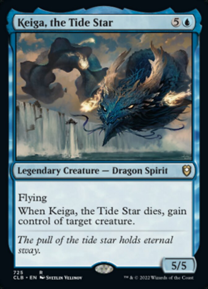 Keiga, the Tide Star [Commander Legends: Battle for Baldur's Gate] | Silver Goblin