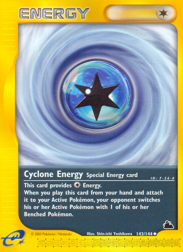 Cyclone Energy (143/144) [Skyridge] | Silver Goblin