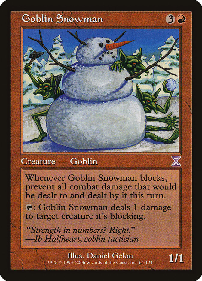 Goblin Snowman [Time Spiral Timeshifted] | Silver Goblin