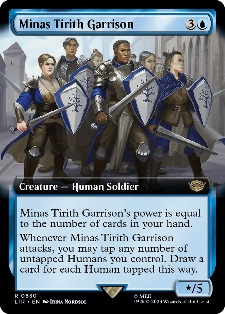 Minas Tirith Garrison (Extended Art) [The Lord of the Rings: Tales of Middle-Earth] | Silver Goblin