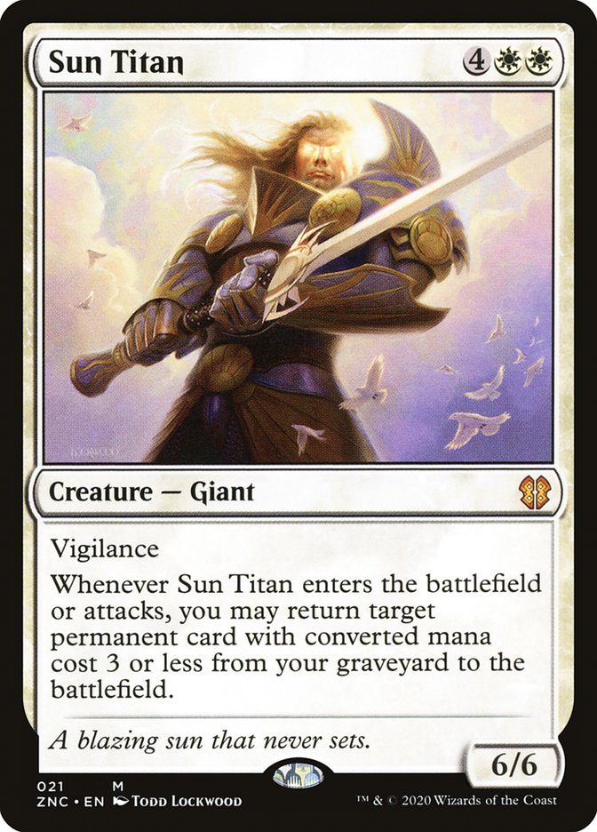 Sun Titan [Zendikar Rising Commander] | Silver Goblin