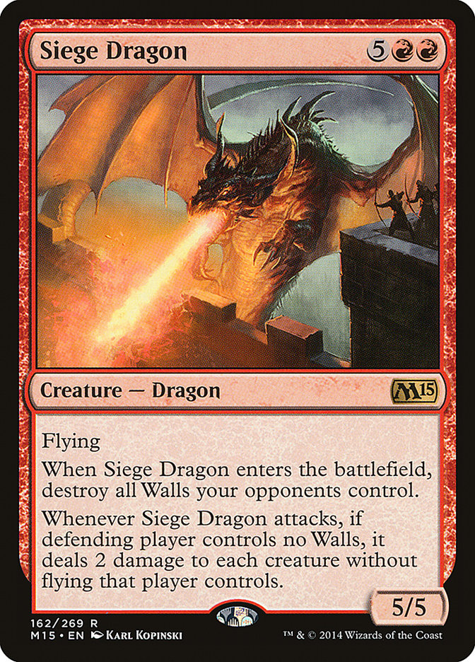 Siege Dragon [Magic 2015] | Silver Goblin