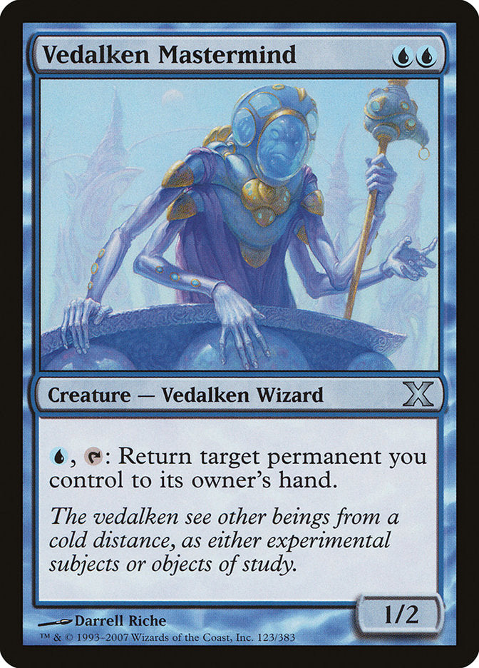 Vedalken Mastermind [Tenth Edition] | Silver Goblin