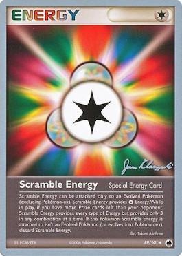Scramble Energy (89/101) (Psychic Lock - Jason Klaczynski) [World Championships 2008] | Silver Goblin