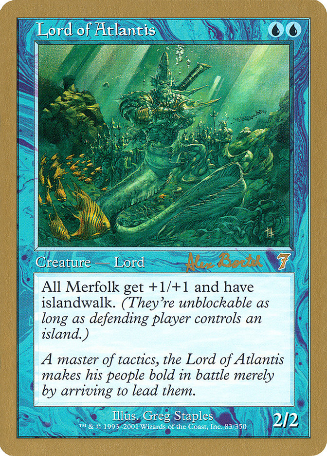 Lord of Atlantis (Alex Borteh) [World Championship Decks 2001] | Silver Goblin