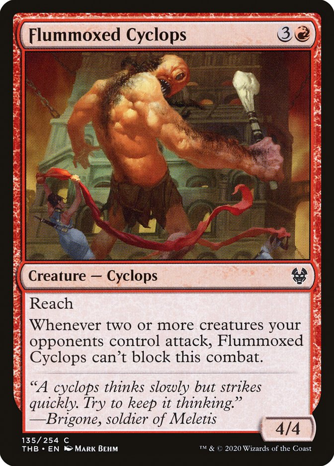Flummoxed Cyclops [Theros Beyond Death] | Silver Goblin