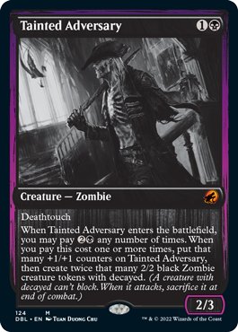 Tainted Adversary [Innistrad: Double Feature] | Silver Goblin