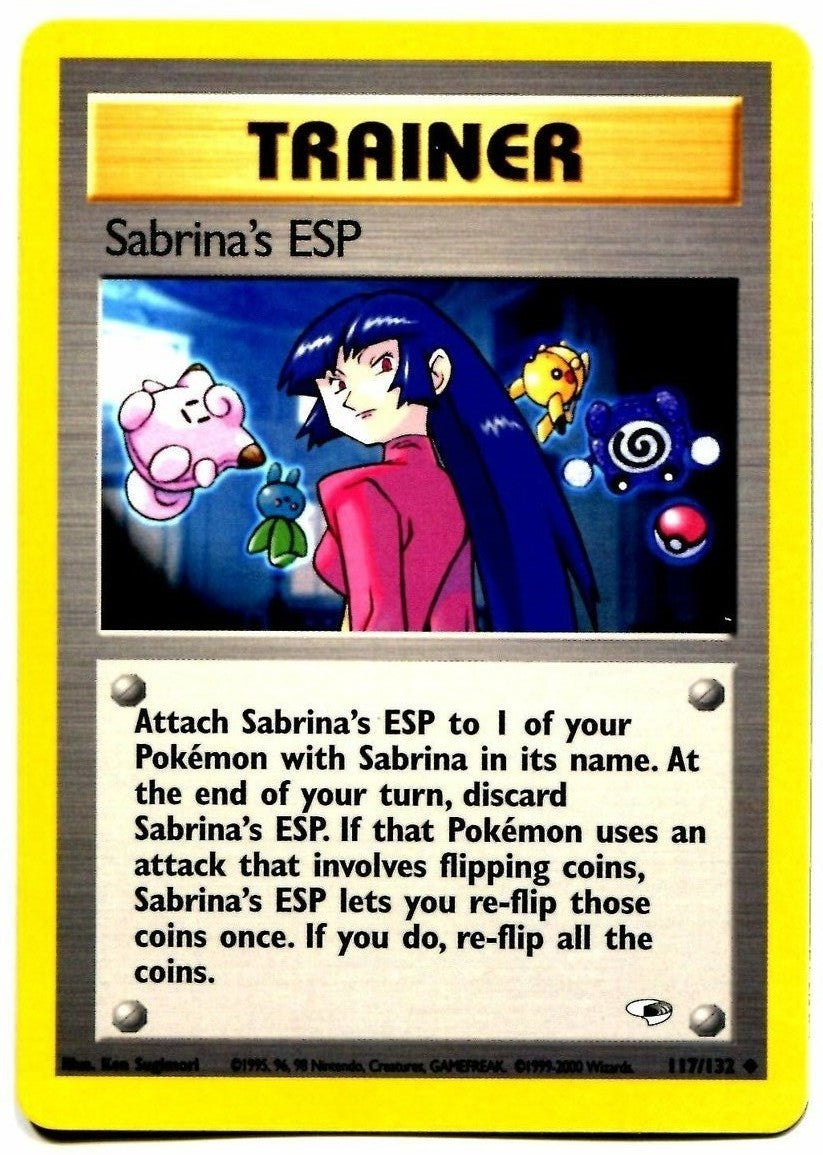 Sabrina's ESP (117/132) [Gym Heroes Unlimited] | Silver Goblin