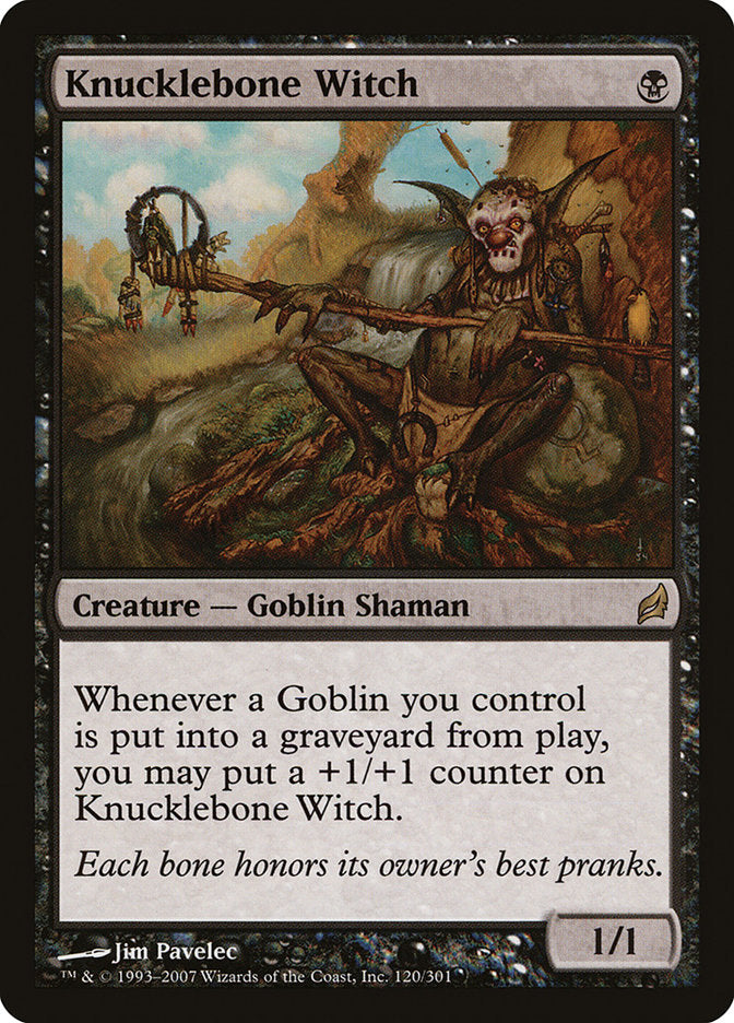 Knucklebone Witch [Lorwyn] | Silver Goblin