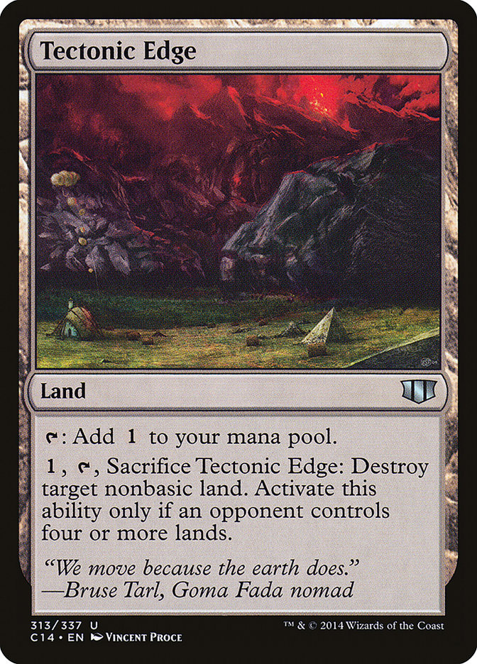 Tectonic Edge [Commander 2014] | Silver Goblin