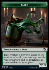 Clue // Ooze Double-Sided Token [Innistrad: Midnight Hunt Tokens] | Silver Goblin