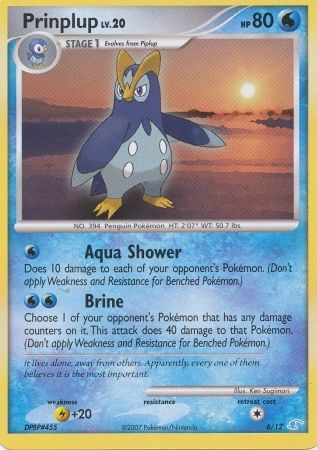 Prinplup (6/12) [Diamond & Pearl: Trainer Kit - Manaphy] | Silver Goblin