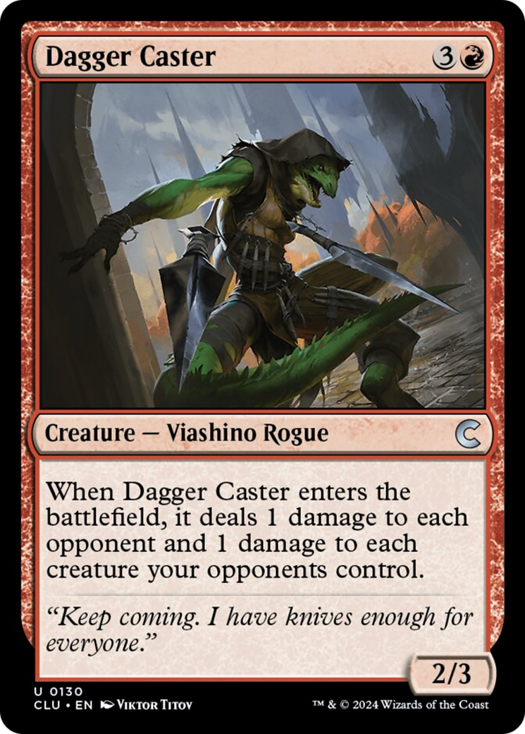 Dagger Caster [Ravnica: Clue Edition] | Silver Goblin