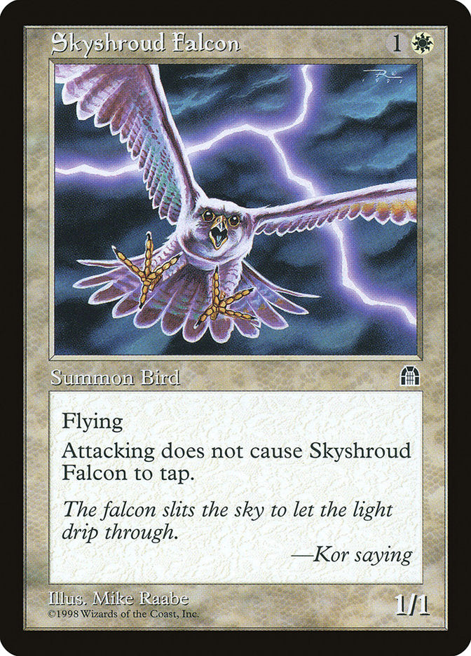 Skyshroud Falcon [Stronghold] | Silver Goblin