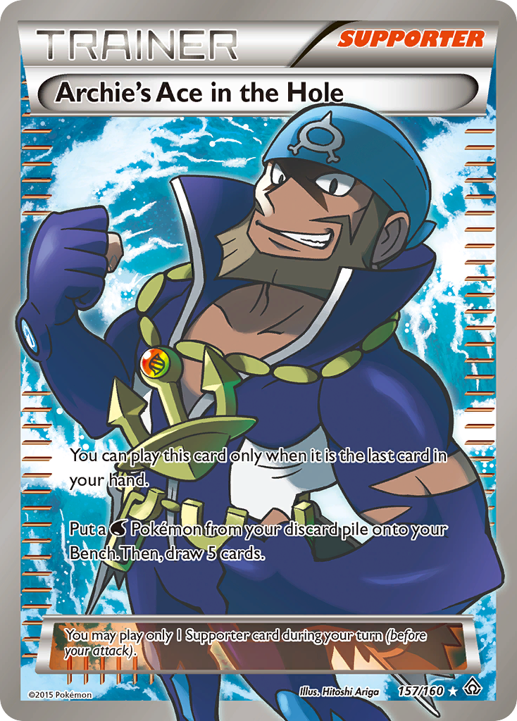 Archie's Ace in the Hole (157/160) [XY: Primal Clash] | Silver Goblin