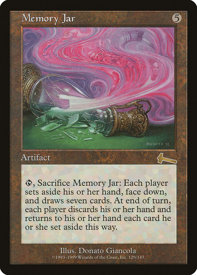 Memory Jar [Urza's Legacy] | Silver Goblin