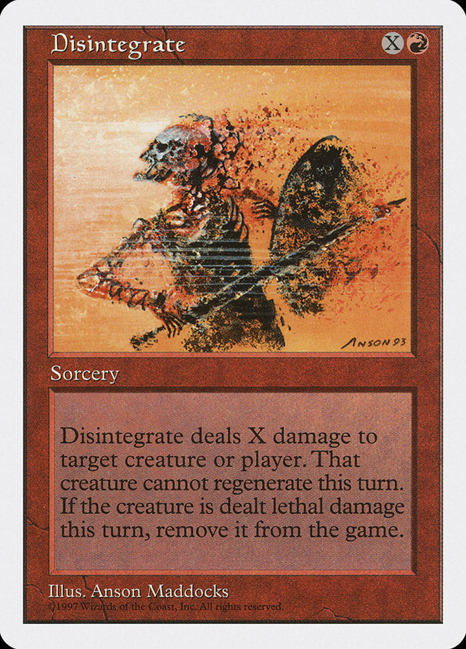 Disintegrate [Fifth Edition] | Silver Goblin