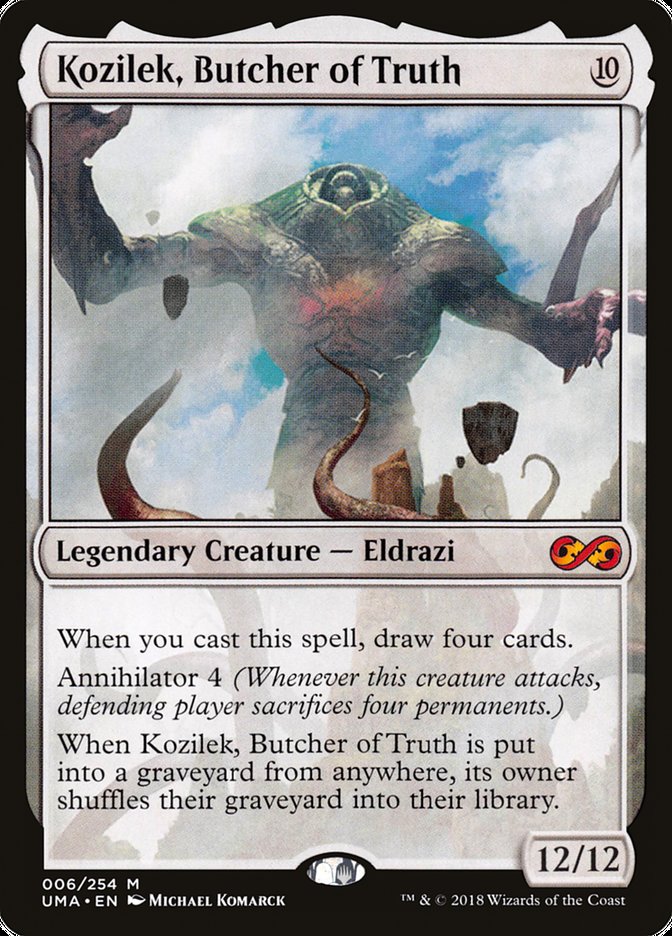 Kozilek, Butcher of Truth [Ultimate Masters] | Silver Goblin