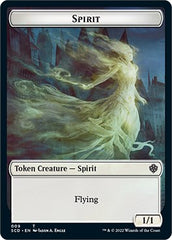 Cat Bird // Spirit Double-Sided Token [Starter Commander Decks] | Silver Goblin