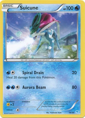 Suicune (14/30) [XY: Trainer Kit 3 - Suicune] | Silver Goblin