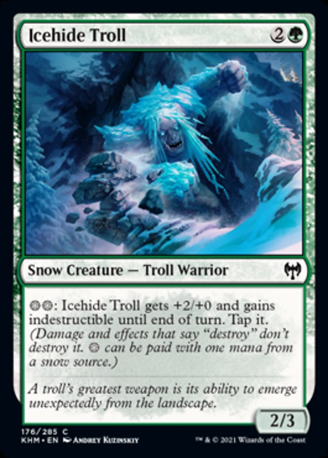 Icehide Troll [Kaldheim] | Silver Goblin