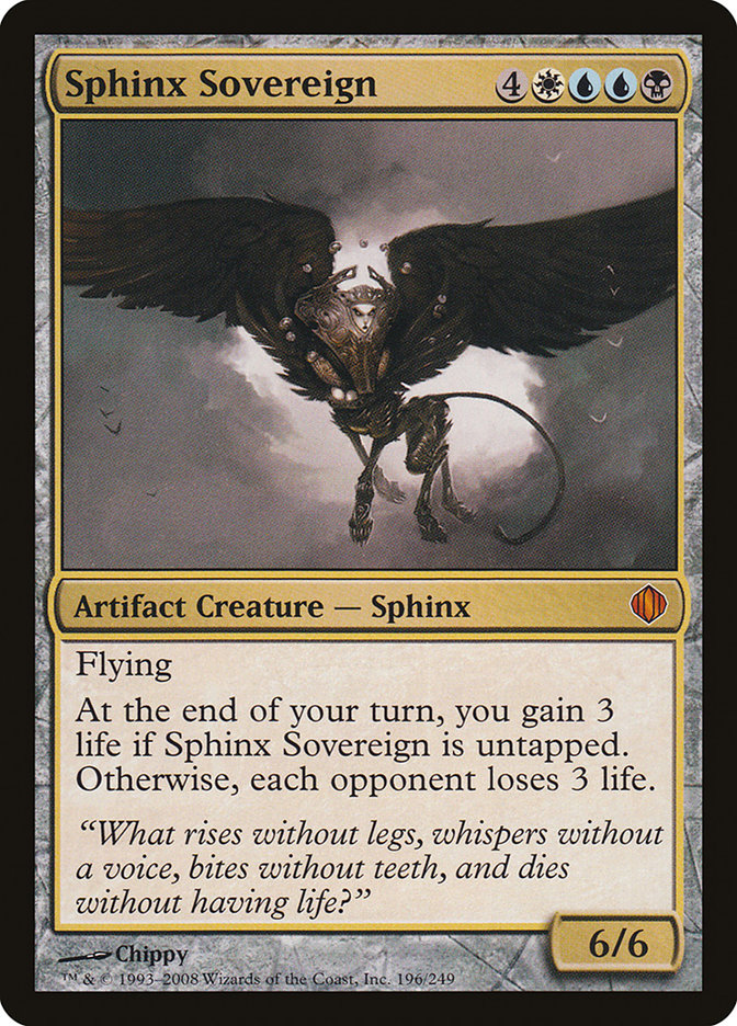 Sphinx Sovereign [Shards of Alara] | Silver Goblin