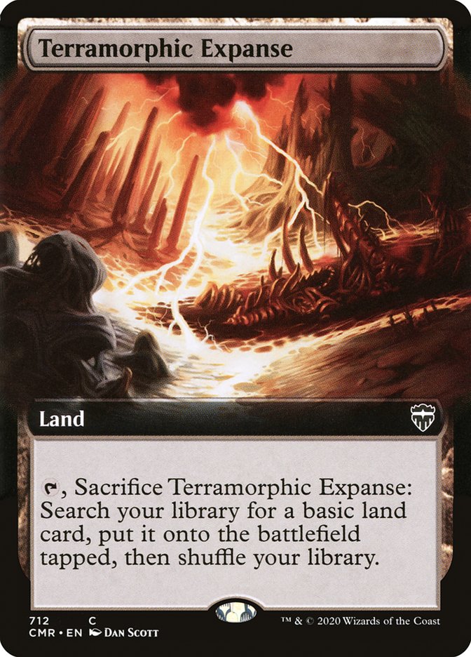 Terramorphic Expanse (Extended Art) [Commander Legends] | Silver Goblin
