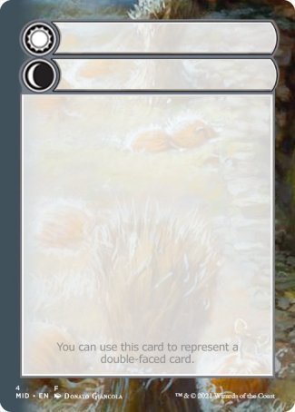 Helper Card (4/9) [Innistrad: Midnight Hunt Tokens] | Silver Goblin
