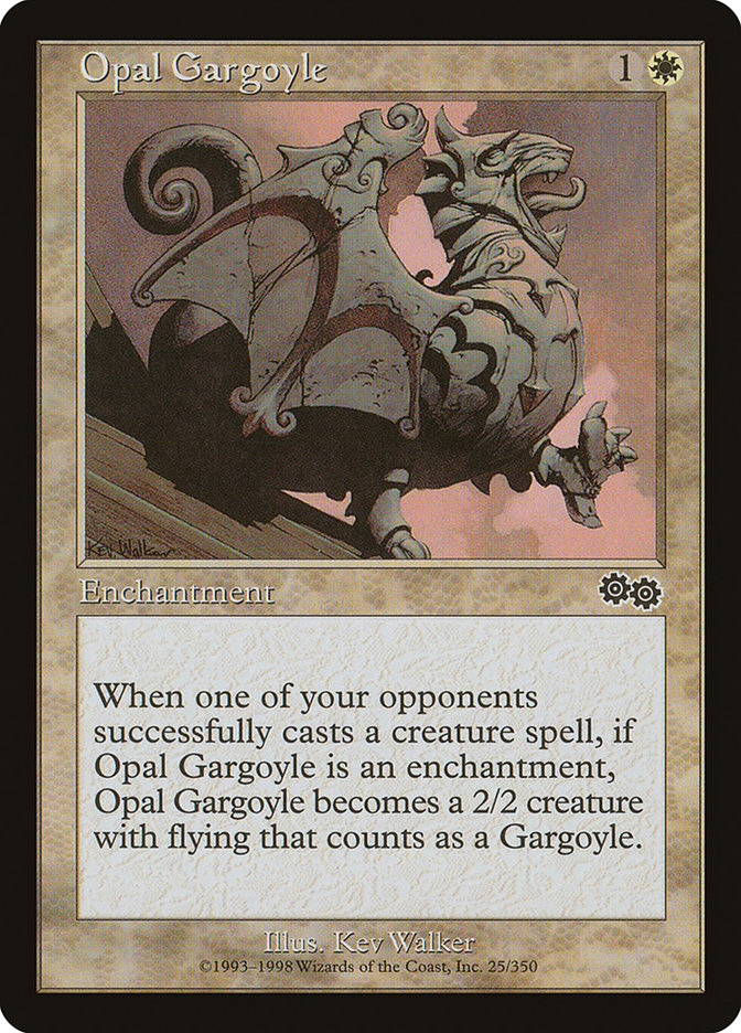 Opal Gargoyle [Urza's Saga] | Silver Goblin