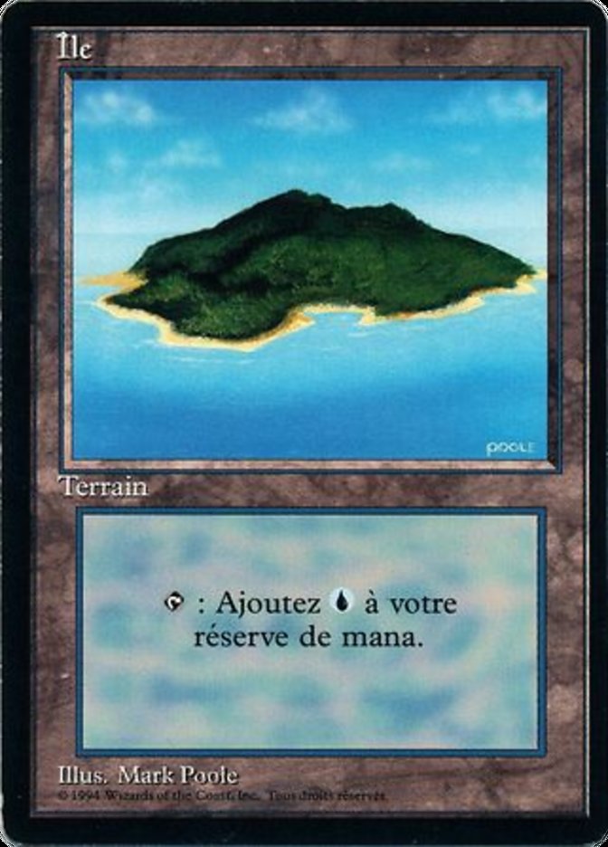 Island (B) [Foreign Black Border] | Silver Goblin