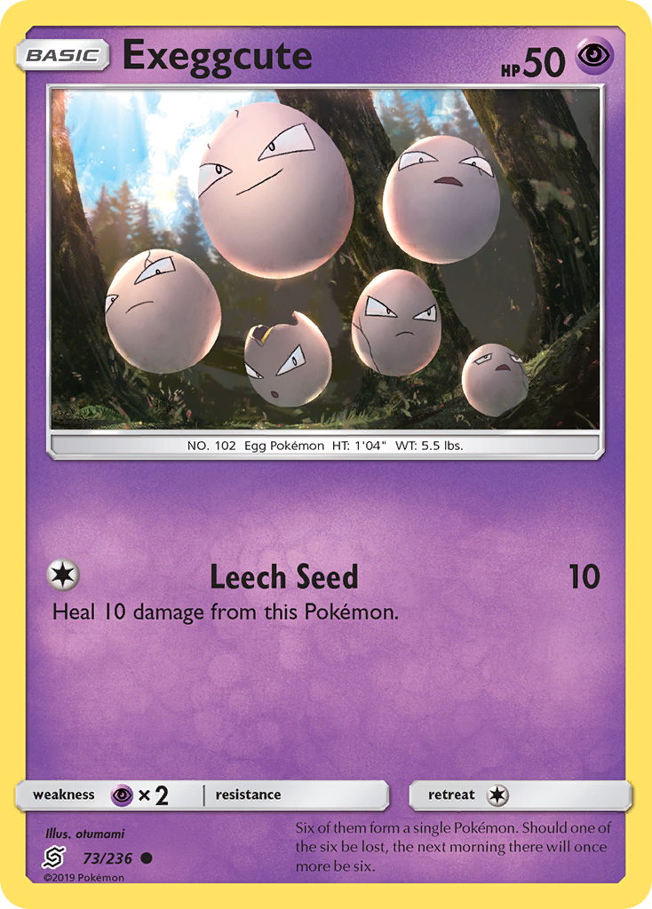 Exeggcute (73/236) [Sun & Moon: Unified Minds] | Silver Goblin
