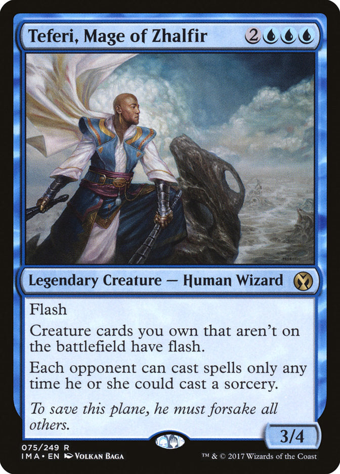 Teferi, Mage of Zhalfir [Iconic Masters] | Silver Goblin