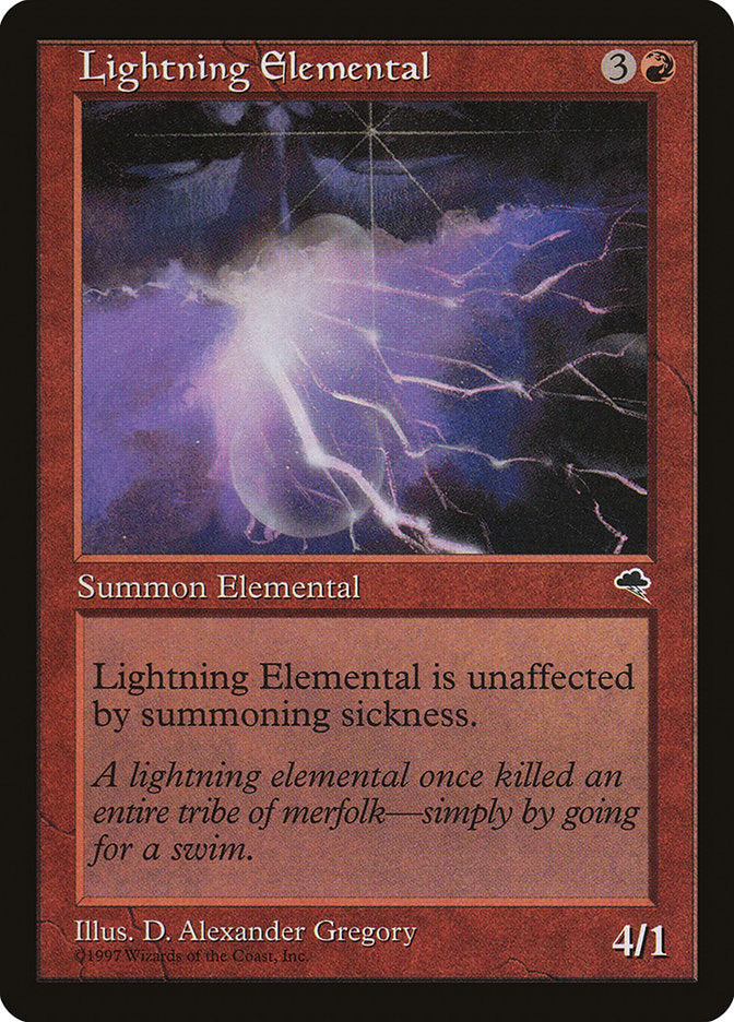 Lightning Elemental [Tempest] | Silver Goblin