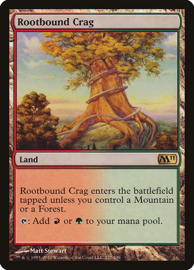 Rootbound Crag [Magic 2011] | Silver Goblin