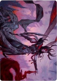 Drana, the Last Bloodchief Art Card [Zendikar Rising Art Series] | Silver Goblin