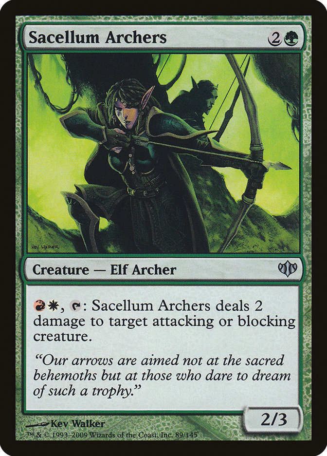 Sacellum Archers [Conflux] | Silver Goblin