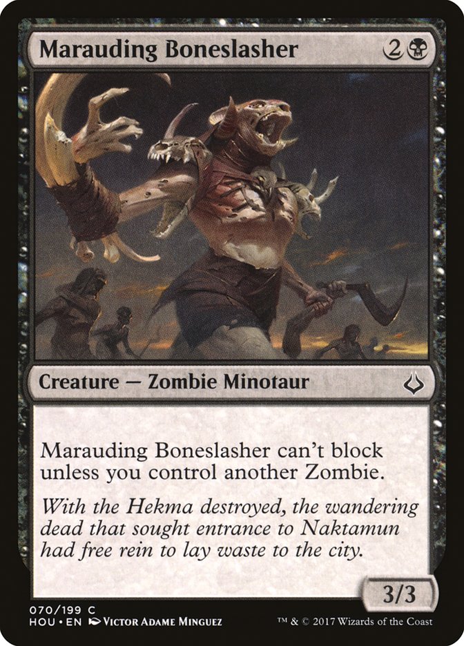 Marauding Boneslasher [Hour of Devastation] | Silver Goblin