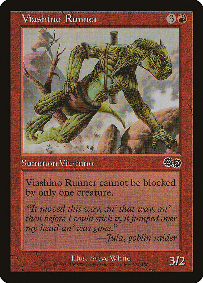 Viashino Runner [Urza's Saga] | Silver Goblin