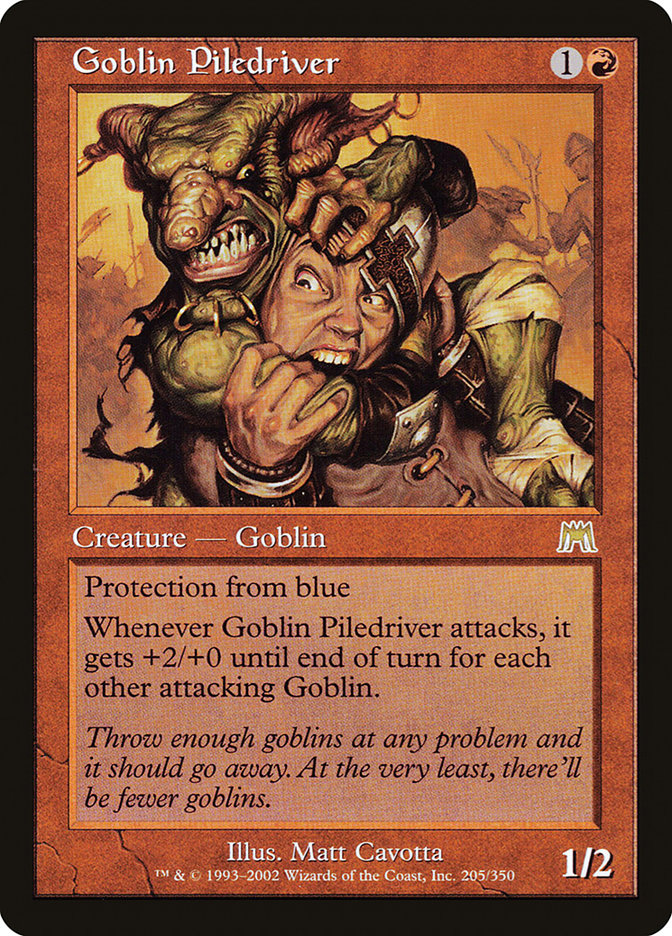 Goblin Piledriver [Onslaught] | Silver Goblin