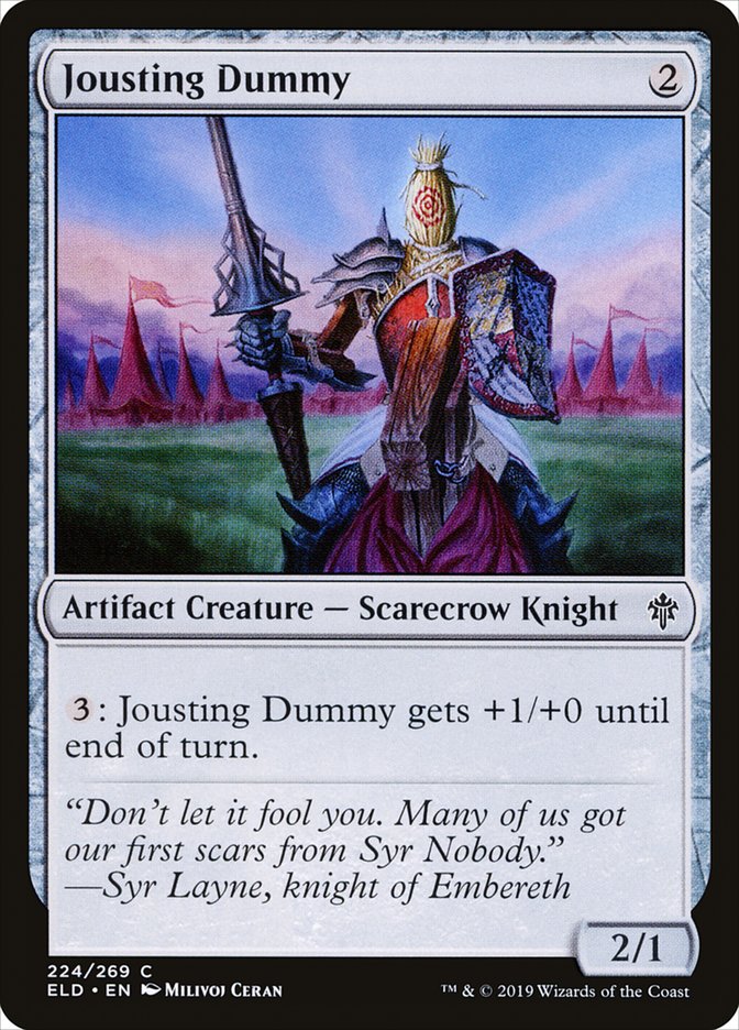 Jousting Dummy [Throne of Eldraine] | Silver Goblin