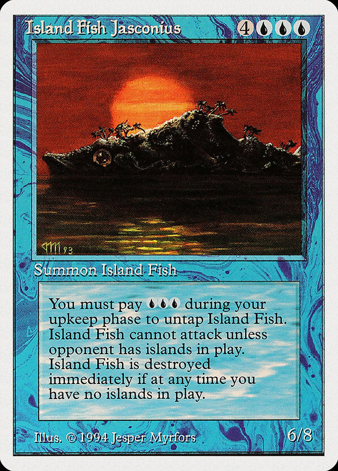 Island Fish Jasconius [Summer Magic / Edgar] | Silver Goblin
