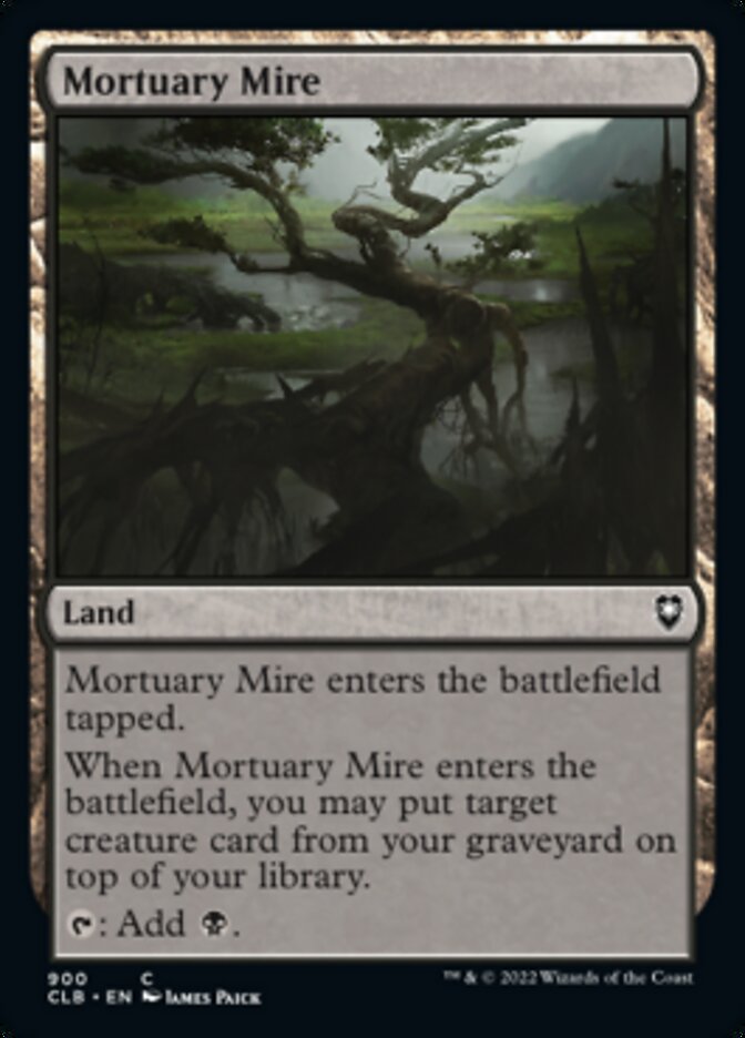 Mortuary Mire [Commander Legends: Battle for Baldur's Gate] | Silver Goblin