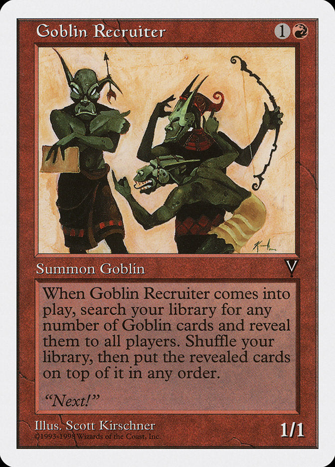 Goblin Recruiter [Anthologies] | Silver Goblin